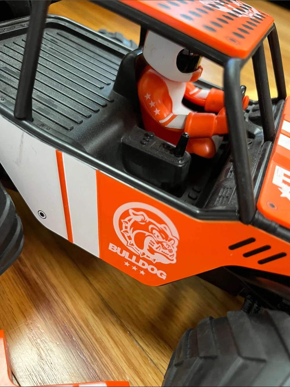 Remote Control Off-Road Buggy — Orange and White